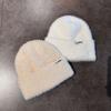 Women Knitted Beanie With Warm Breathability Mink Fabric For Daily Use