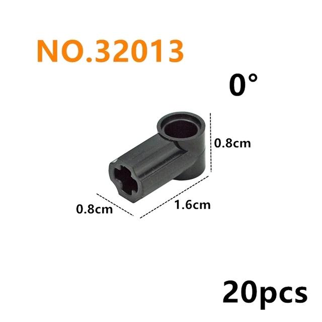 Bulk Technical Connector Pin Peg Cross Axle Building Blocks Parts Compatible with 2780 3673 6558 6562 MOC Bricks Toys