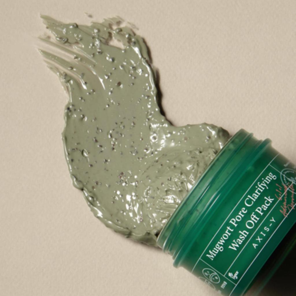 AXIS-Y Mugwort Pore Clarifying Wash Off Pack Purifying Clay Mask 100ml