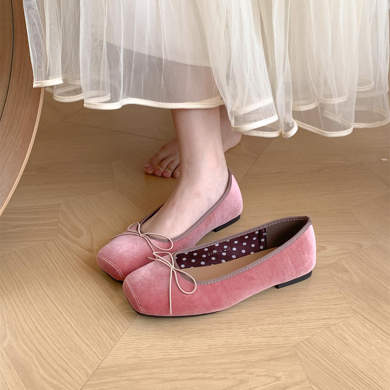 

Fashion Bailamos Women Flats Casual Shoes Fashion Shallow Slip On Ballet Shoes Soft Ladies Dress Ballerina Shoes Laofer Mujer 38 рожевий