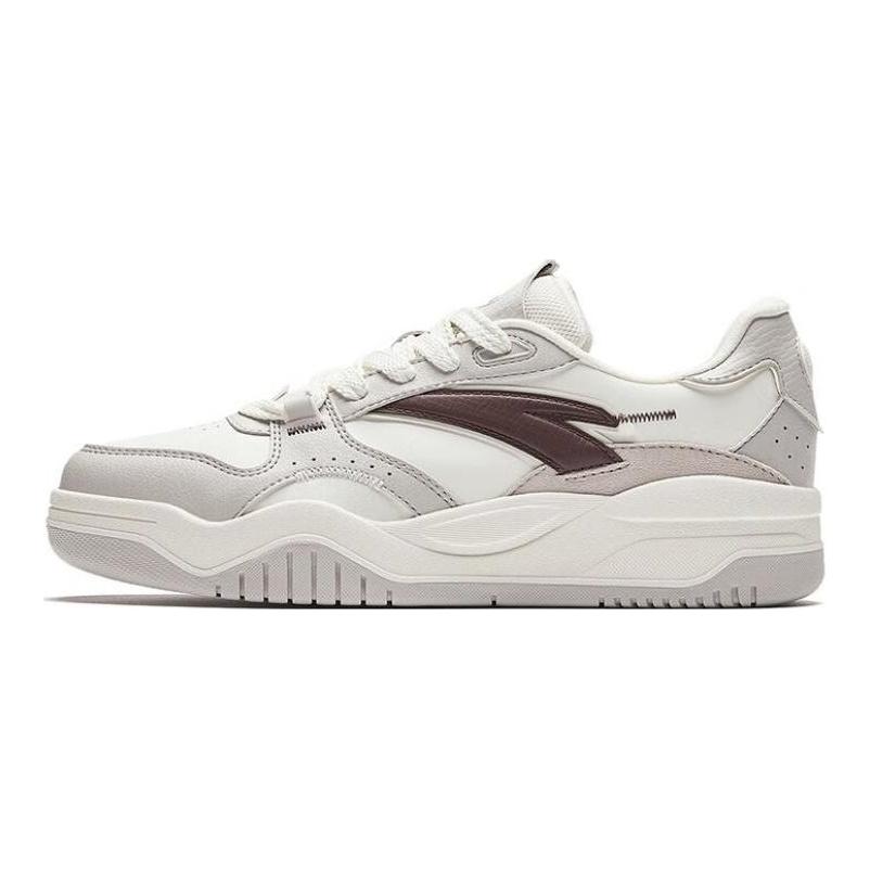 Anta Wave Shoes Trendy Comfortable Non-Slip Low-Top Skate Shoes Women sneaker White Gray 922348003-3