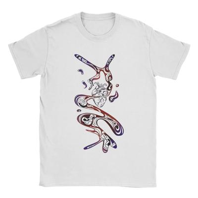 2025 New Summer Casual Short Sleeve T-Shir Print Cotton Regular Fit Round Neck Breathable Loose Unisex Tee Men Women Clothing