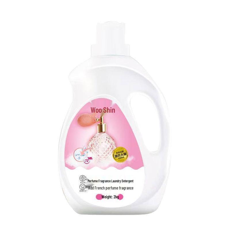 Yuxin Perfume Fragrance Laundry Detergent, 4 Jin, Long-lasting Scent, Stain Removal, Large Bottle, Wash Care.