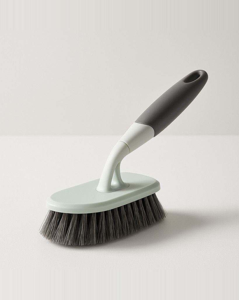 Hard Bristle Brush Multifunctional Cleaning Brush Floor Brush Long Handle Toilet Brush