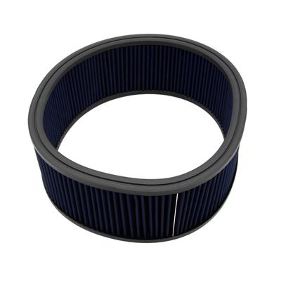 High Flow Round Air Cleaner Filter Washable and Reusable Replacement for Chevy Ford Mopar SBC BBC