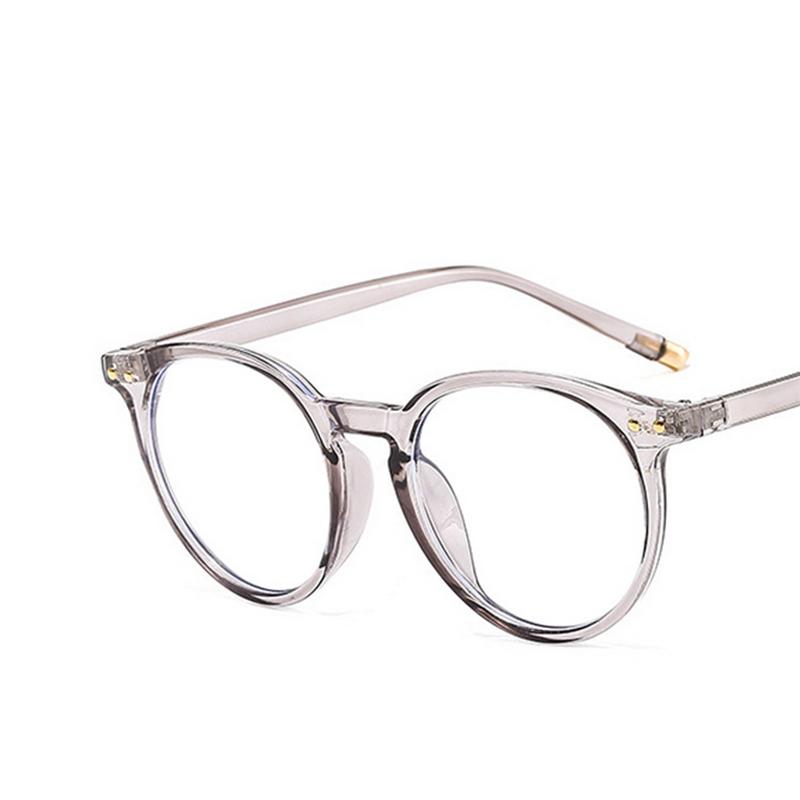 

Retro round Frame Flat Top Glasses Optical Eyewear Frame MiDing Style Latest Model Clear Lens Prescription Ready Hyperopia Plus3.0