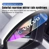 2 Stück Auto Seitenrückspiegel Regenaugenbraue Visier Regenschutz Sonnenschutzabdeckung für XC90 V90 V60 XC60 V40 S80 S60 S90 C40 XC40
