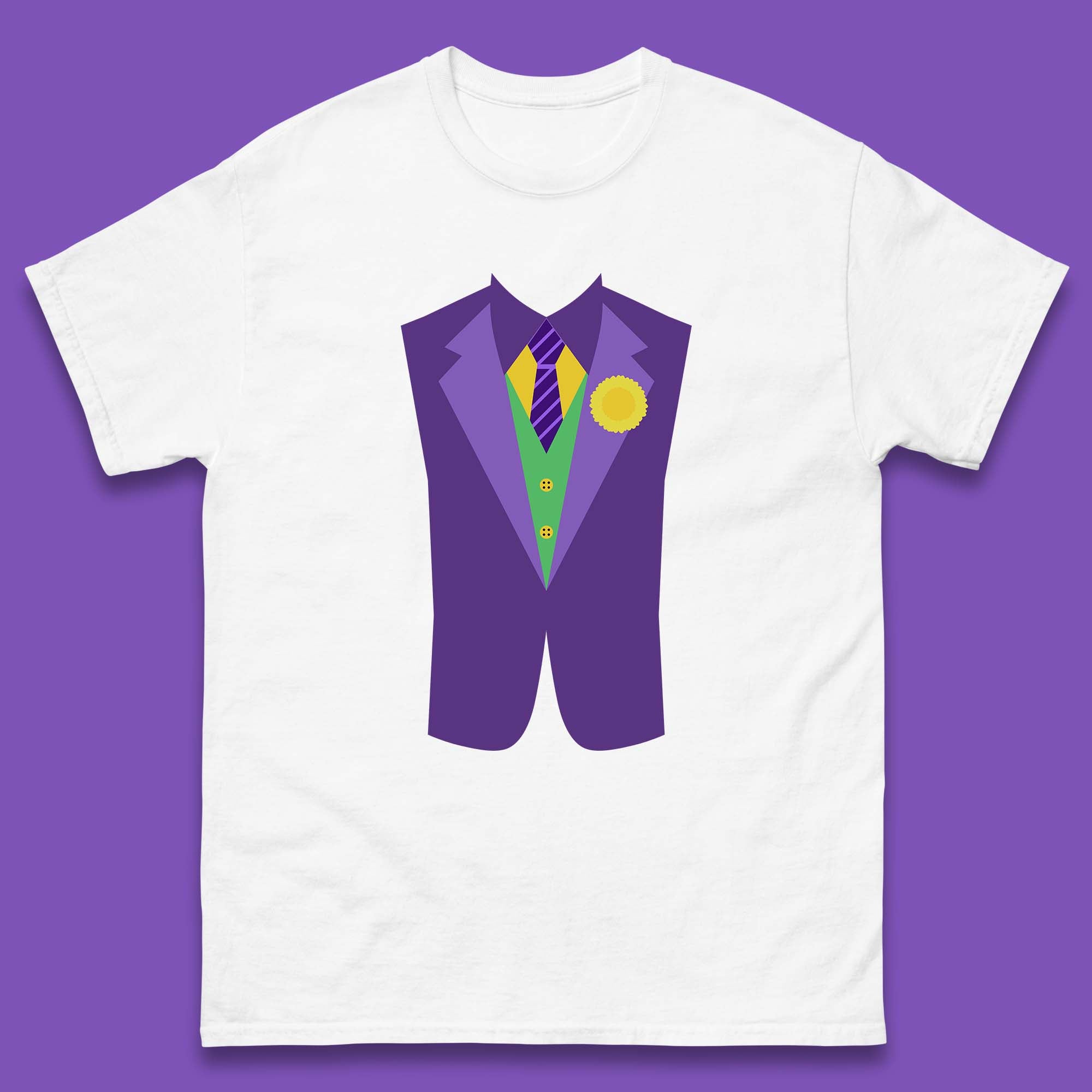 Funny Tuxedo Mardi Gras Tux Party Celebration Costume Mens Tee Top XL