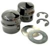(4 Pack) HD Switch Front Wheel Bearing Bushing To Bearing Conversion Kit Husqvarna AYP Poulan Jonsered Craftsman 532124959 124959