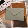 Retro Linen Texture Love Letter Set: Western Style Triangular Envelopes with Specialty Storage