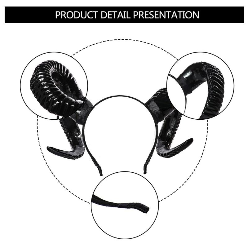 Fashionable Celebration Headbands Unisex Halloween Hair Hoop Vintages Look Hair Band Hair Accessories Women