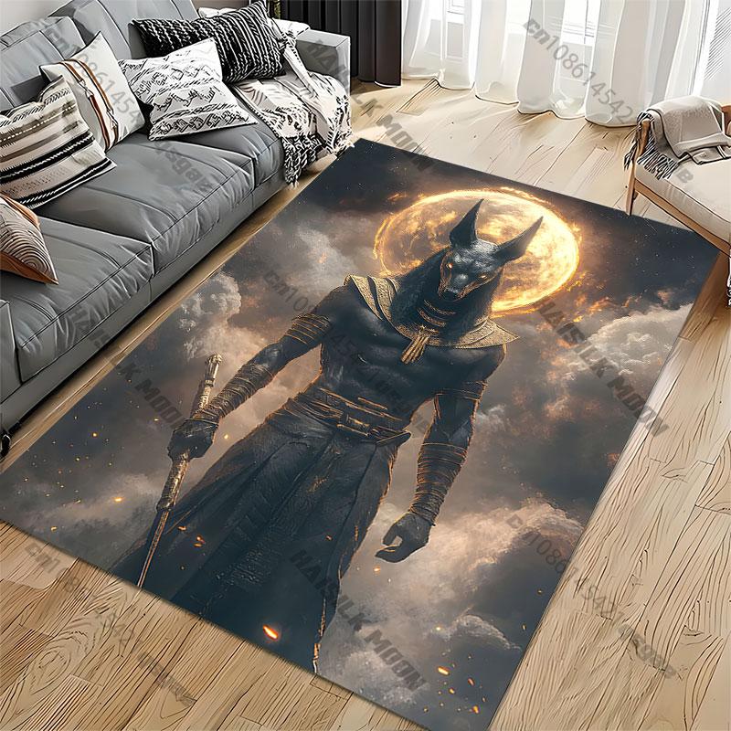 Mythical Power Under Moonlight Carpet Yoga Living Room Room Decor Children's Crawling Mat Doormat Area Rug Games Mat