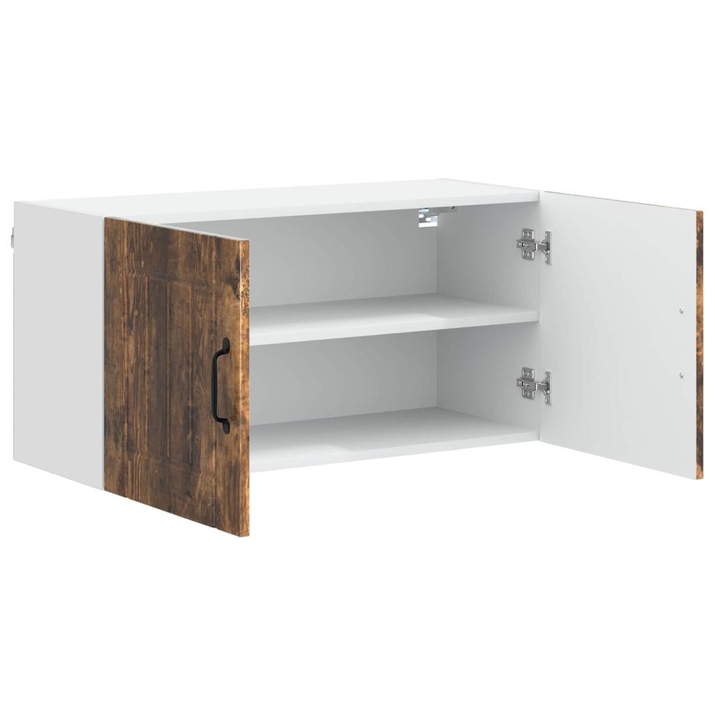 Wall Cabinet LUCCA Smoked Oak 80 X 31 X 40 Cm