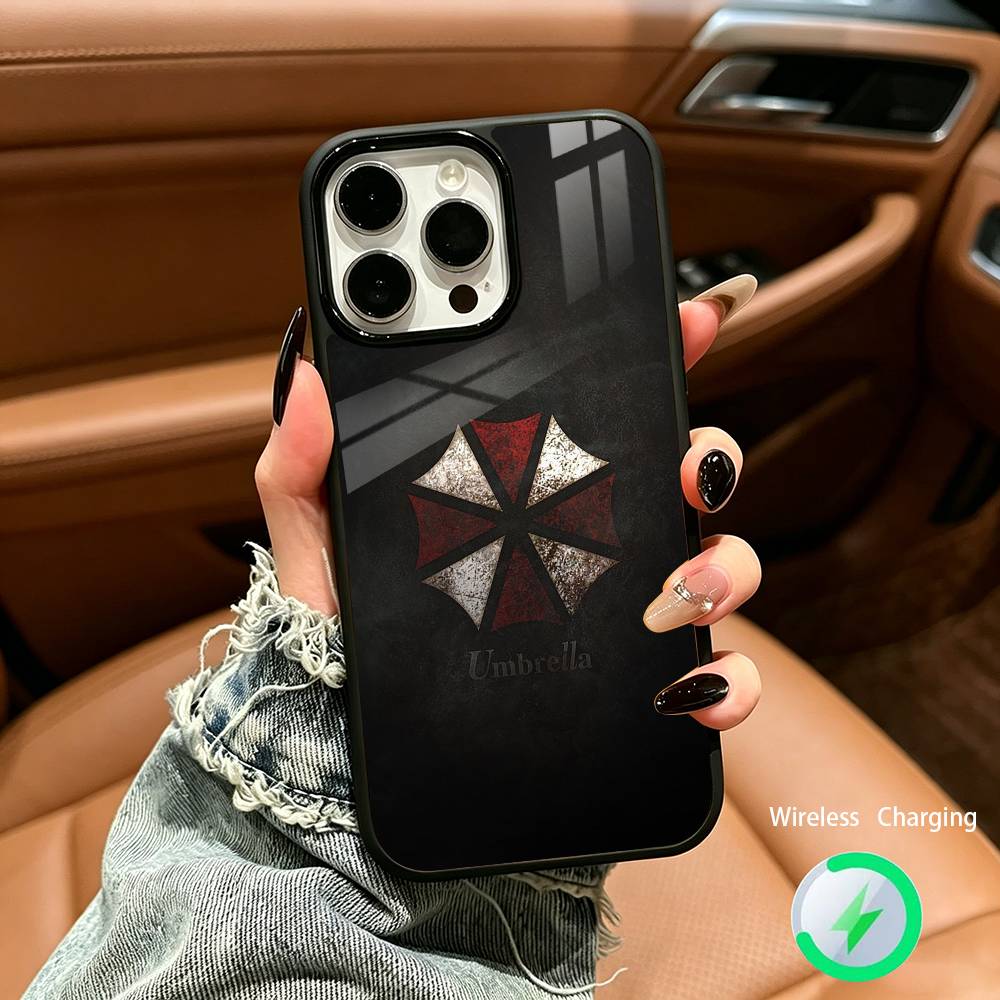 U-Umbrella -Corporation For IPhone17 16 15 14 13 12 11 Plus Pro Max Plus Wireless Charger Phone Case
