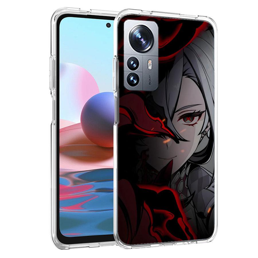 Arlecchino Genshin Impact Phone Case For Xiaomi 15 Poco X7 X6 F7 14 Ultra Mi F6 F5 F4 F3 X5 X4 X3 M6 Pro M5 M5S M3 Capa Coque