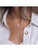 1pc Exquisite Fashion Cross Pendant Necklace Suitable For Women's Daily Wear