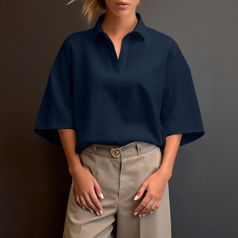 

Жіноча повсякденна вільна блузка з коротким рукавом ZANZEA 5XL