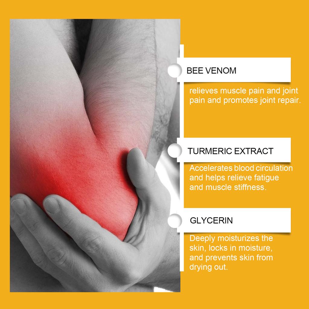 Houkea Bee Venom Joint Care Gel For Knees And Feet With Soothing Comfort Formula