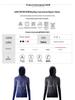 Women's Quick-Dry Slim Fit Hooded Jacket for Yoga and Sports, Long Sleeve Zip Cardigan for Autumn and Winter Fitness.