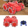 M2 2.4G LED Stunt Car 4 Wheel Drive Anti Interference Remote Control Car With Double Sided Led Lights 3.7V 500mAh for Kids Over 6 Years Old