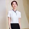 Women's Wrinkle-Resistant Short-Sleeve Professional Shirt
