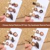 Dragon Boat Festival DIY Herbal Plant Hair Clips, Earrings & Ornaments