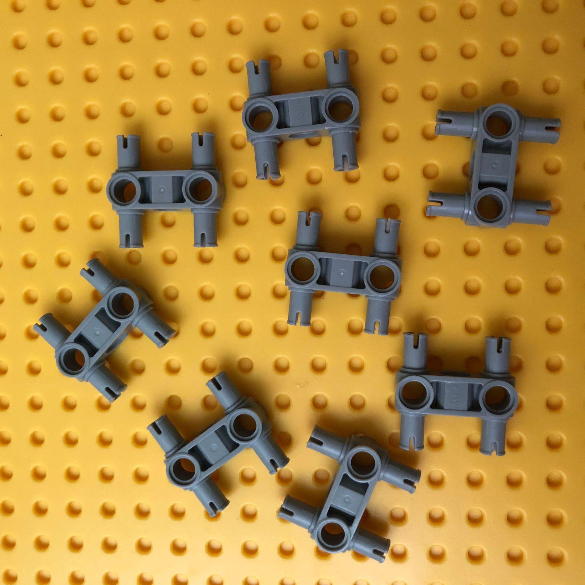 920 штук/кг Россыпью 65489 - Совместимо с аксессуарами для игрушек Lego 48989 светло-серый