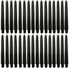 100pcs 2BA Universal Thread Dart Shafts - Black Nylon Plastic 26-27s