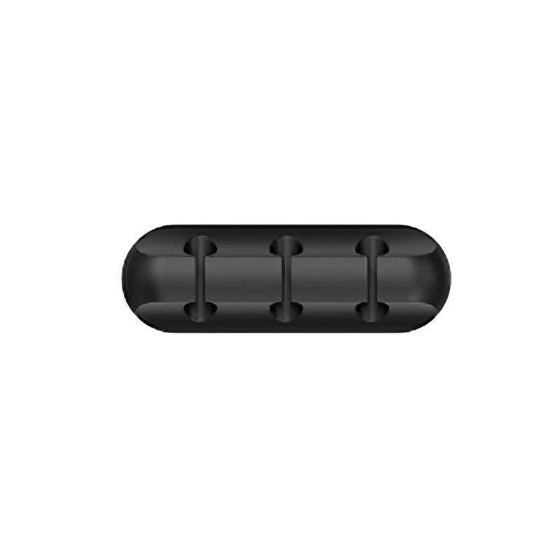Organizzatore per Cavi in Silicone Autoadesivo da Scrivania - Supporto Multifunzione per Cuffie, Telefono e Cavi Dati.
