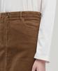MUSINSA STANDARD WOMAN Women'S Corduroy Midi Skirt [Light Brown]