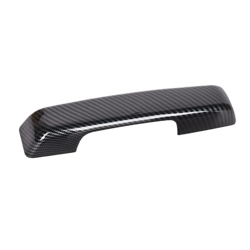 2pcs Carbon Fiber style Exterior Rear Side Door Handles Trim Cover For Ford F150 F-150 - Cover Trim Decor Accessories