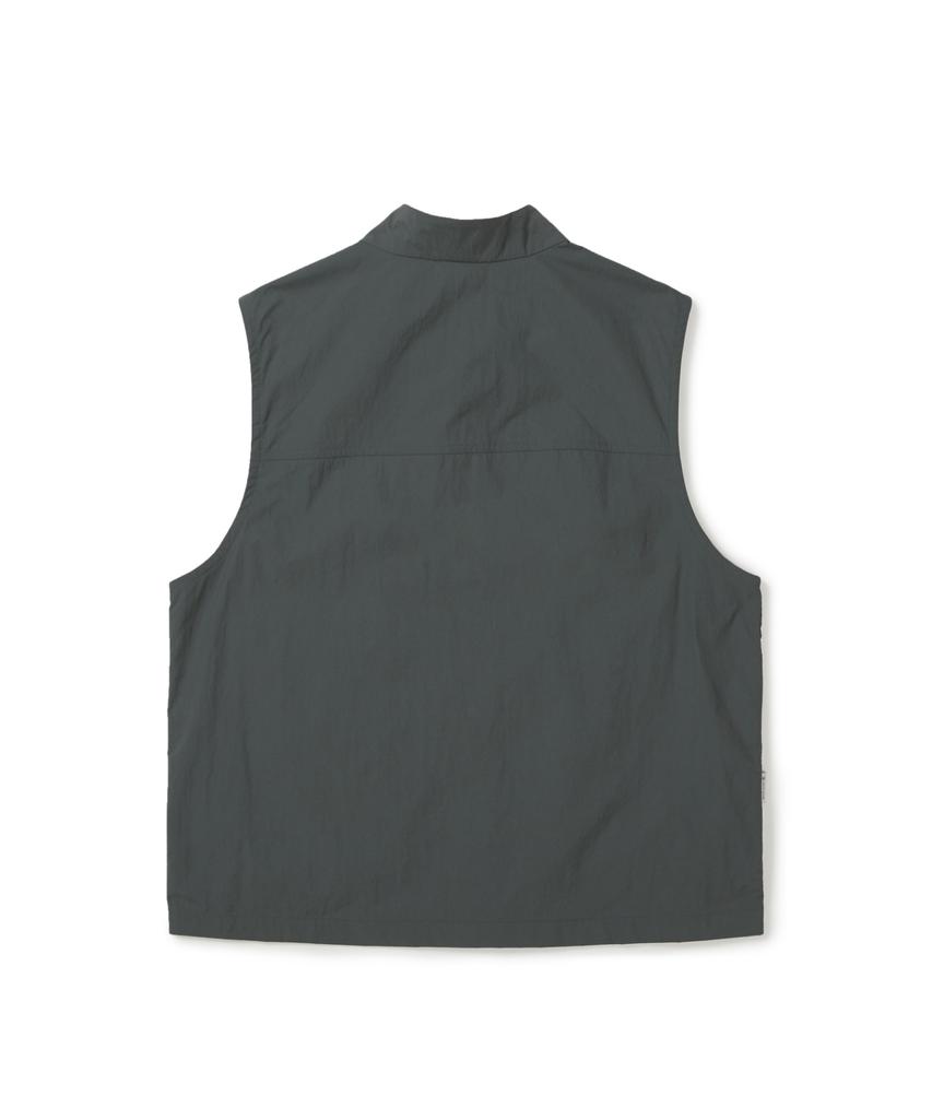Snowpeak Apparel Taslan Stand-Neck Vest (S26Mmlve50) Urban Green