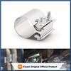 Exhaust Clamp 2.5"3.0" 4.0"5.0" Stainless Exhaust Sleeve Butt Joint Clamp Exhaust Band Clamp Strap for Muffler Connecting Hoop