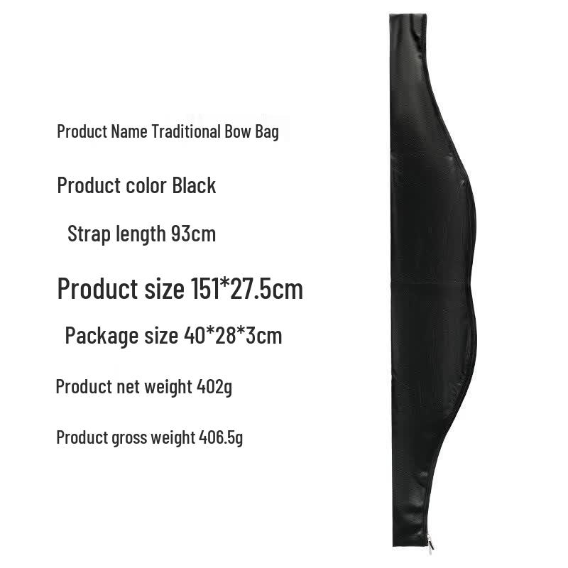 Li Shen Traditional Leather Archery Bow Bag
