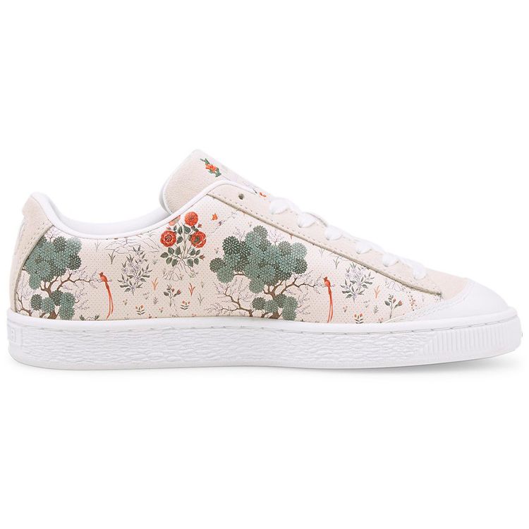 Liberty of London X Puma Basket Floral Women Sneakers Cream Birch 382106-01
