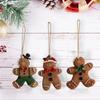 Christmas Resin Gingerbread Man Pendant