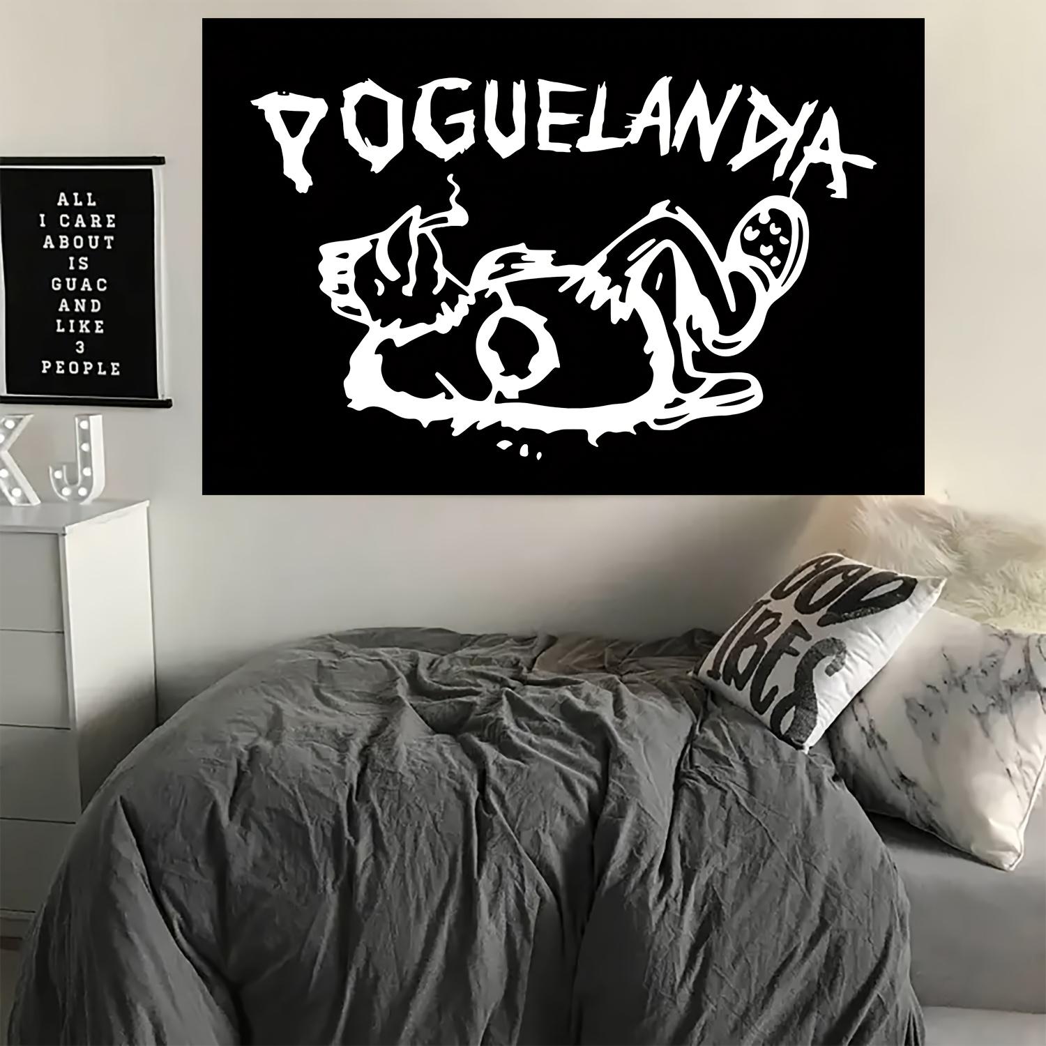 

1pc Poguelandia Flag Outer Banks Funny Poster Durable Cave Wall Flag Suitable For University Dormitory Room BedRoom 74x94cm(29x37in)
