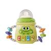 Baby Musical Pacifier Rattle Toys Early Educational Feeding Bottle Soft Teether Light Soothing Shaker Newborn