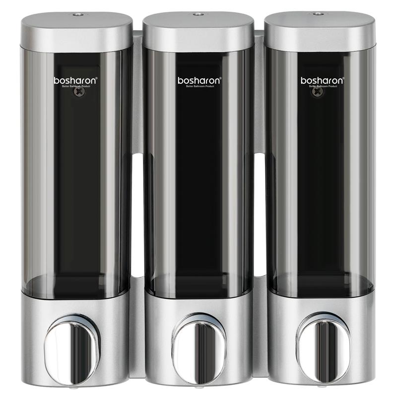 Wall Mount Hand Liquid Shampoo Soap Dispenser Hotel Dispensers Manual Soap Sanitizer Hotel Shampoo Soap Dispenser