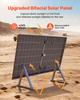 2PCS 400W Bifacial Solar Panels, 16BB N-Type Monocrystalline PV Module 24% Efficiency, IP65 Waterproof Solar Panel with MC4 Output & Aluminum Frame