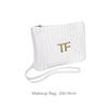 Handgefertigte DIY-Kosmetiktasche im Tom Ford-Stil aus recycelten Materialien