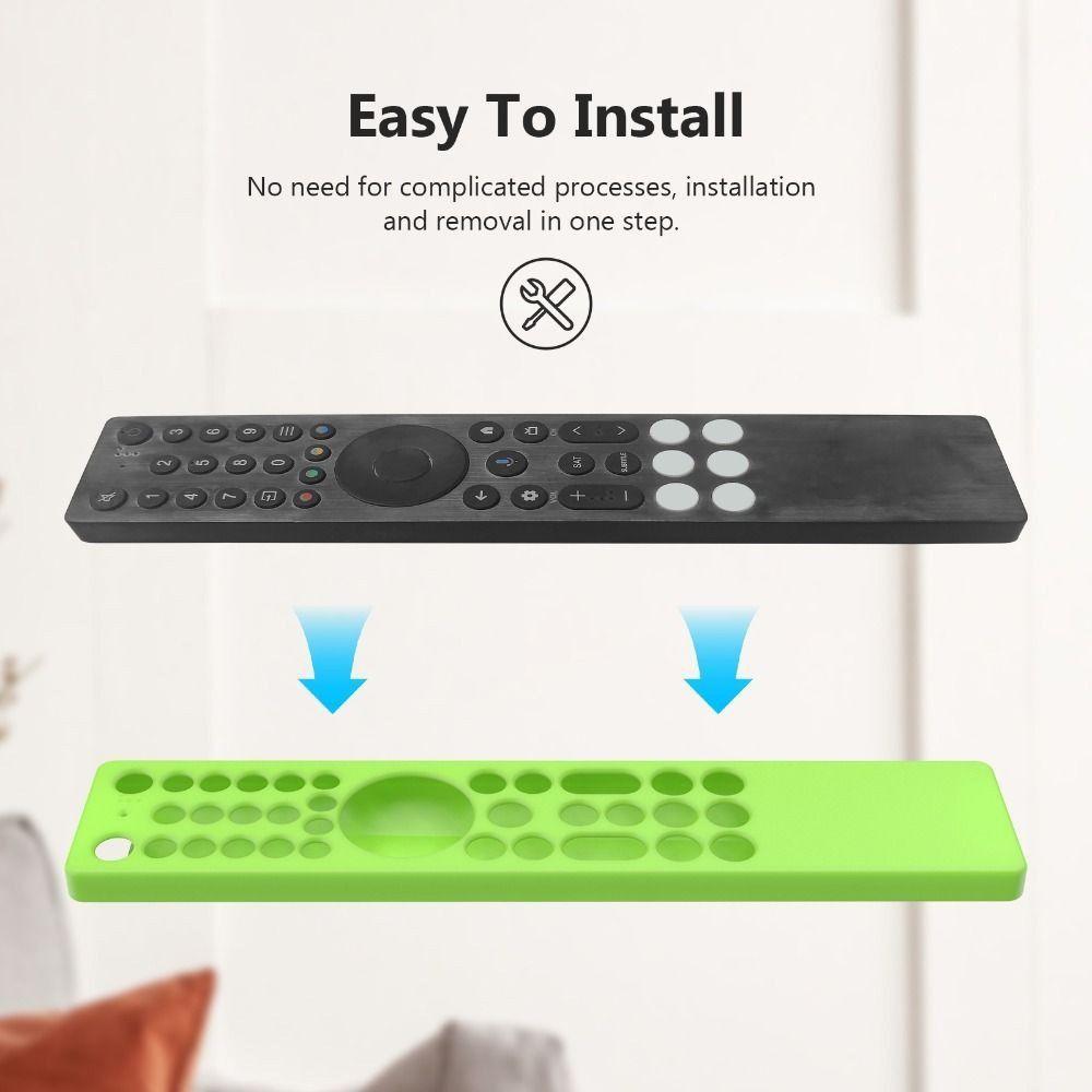 High Quality Silicone Protective Case with Lanyard Shockproof Remote Controller Cover Protector Soft Shell for TCL RC833A
