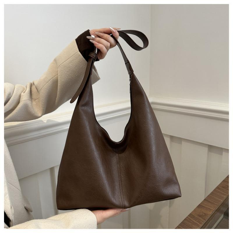 Niche Premium Commuter Tote Bag Spacious Student Class Shoulder Bag Minimalist Purse Crossbody Bag Women