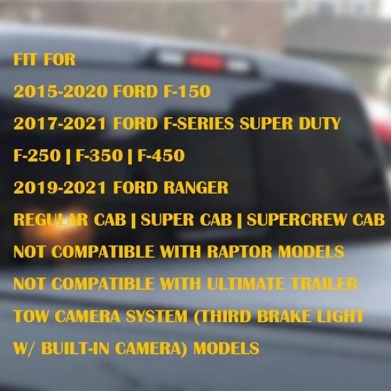 LED 3rd Third Brake Light Cargo Light Red Fit 2017-21 Ford F250 F350 Super Duty