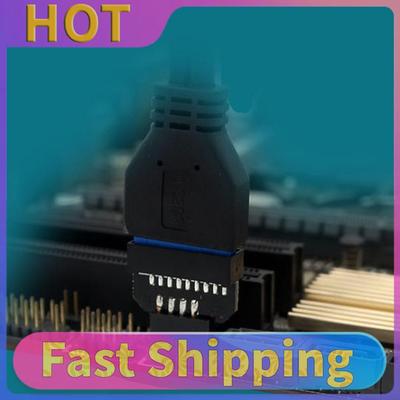 9 Pin Male Housing To USB 3.0 Conversion Cable Compatibility Interface Adapter Port Converter Motherboard Chassis  Accessories