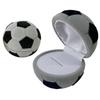 Soccer Ball Shaped Jewelry Box Velvet Material Compact Design Protective Case for Rings and Small Accessories Suitable for Gift Presentation