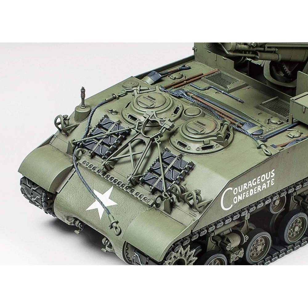 Tamiya 135 Military Miniature Series No.351 US Army 155mm M40 Self-Propelled Artillery Big Shot Plastic Model 35351