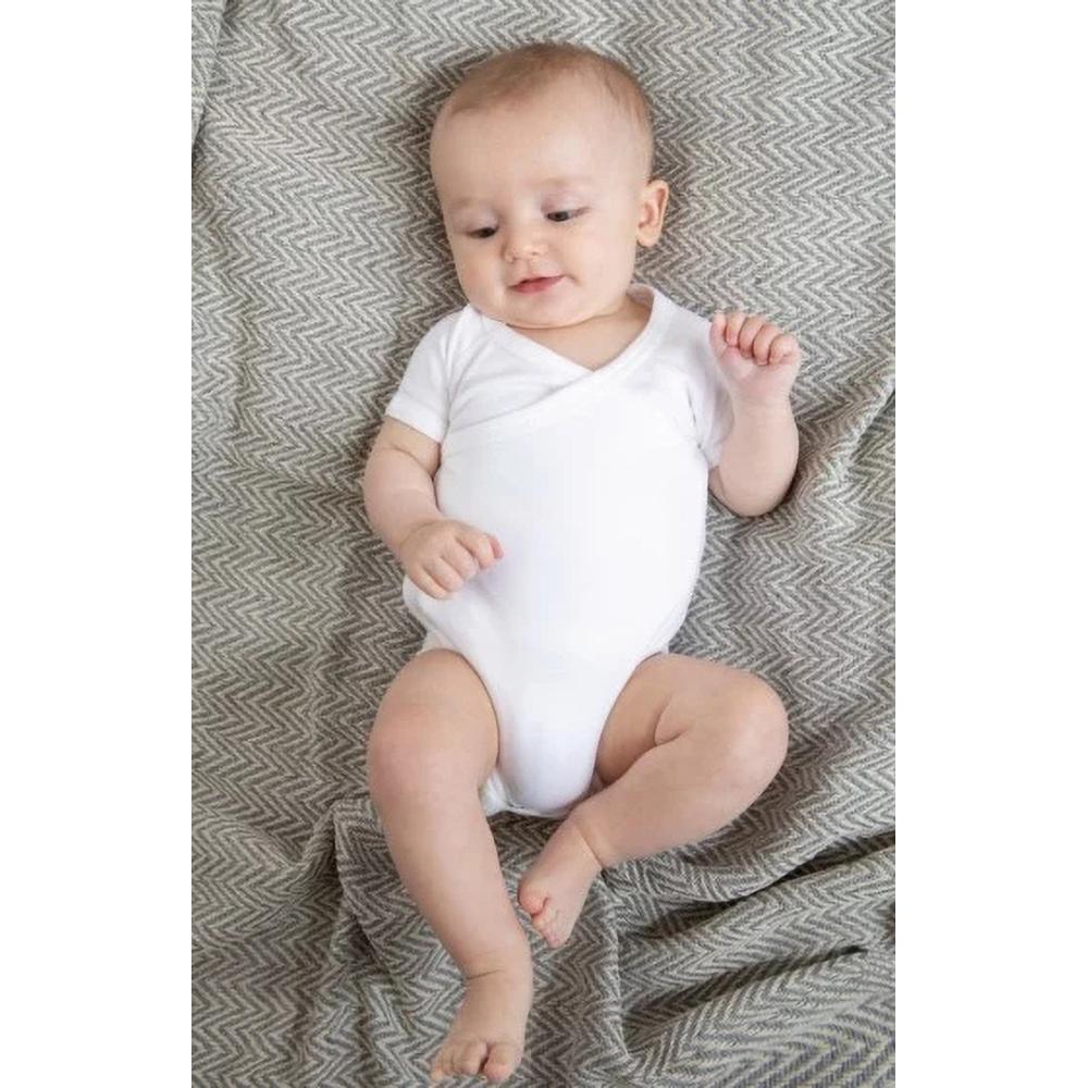Babybugz Baby Unisex Organic Cotton Kimono Bodysuit