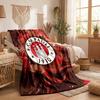 FC St. Pauli Football Print Flannel Blanket Soft Warm Sofa Bed Throw Blanket For Home Office Bedroom