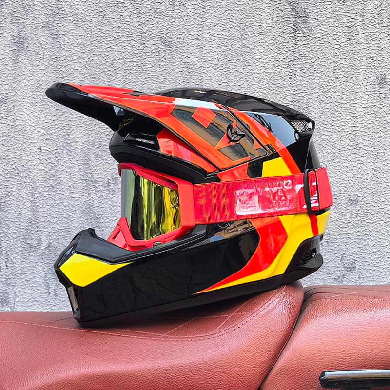 Off-Road Helmets Kids Teens Electric Bike Helmets Men and Women Rally Helmets Mountain Bike Riding Downhill